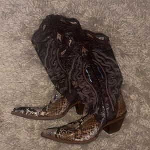 Corral Vintage Snakeskin Boots